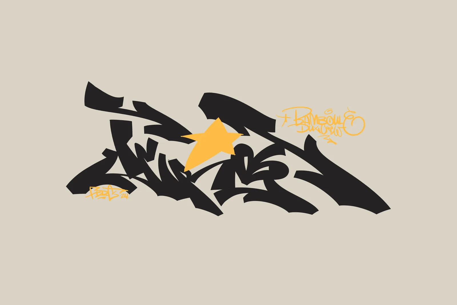 Graffiti-Lettering von Patrick Schröder